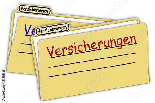 Versicherungen Ordner  #130328-svg01