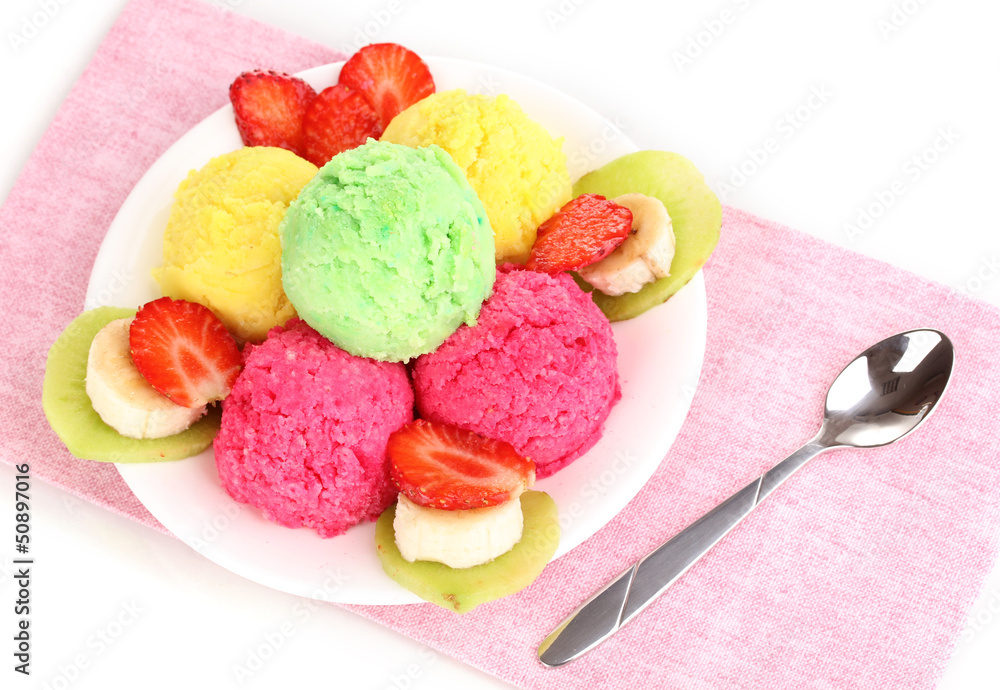 delicious ice cream close-up delicious ice cream close-up