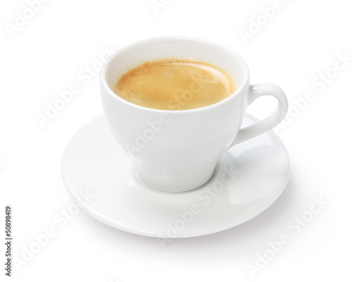 simple cup of espresso