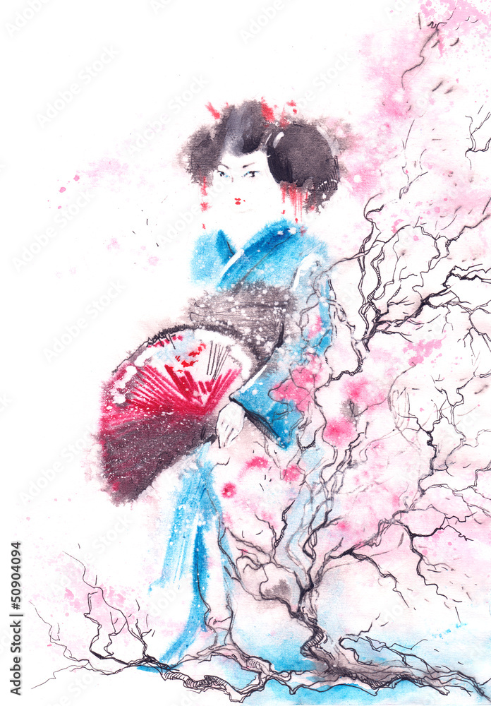 Obraz premium Asian woman