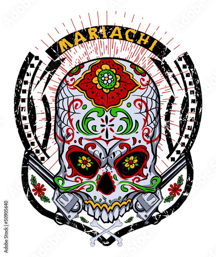 Mariachi skull