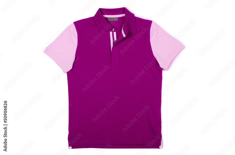 Male t-shirt isolated on the white background Male t-shirt isolated on the white background
