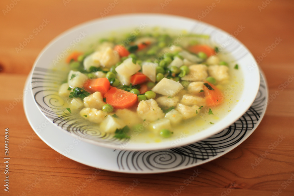 Vegetable soup Vegetable soup