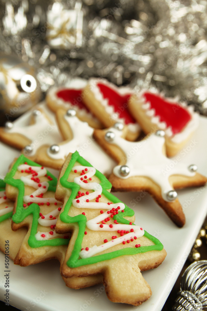 Obraz premium Christmas cookies