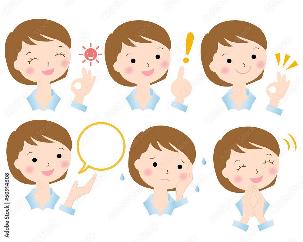 女性 様々な表情 スーツ 女性 様々な表情 スーツ