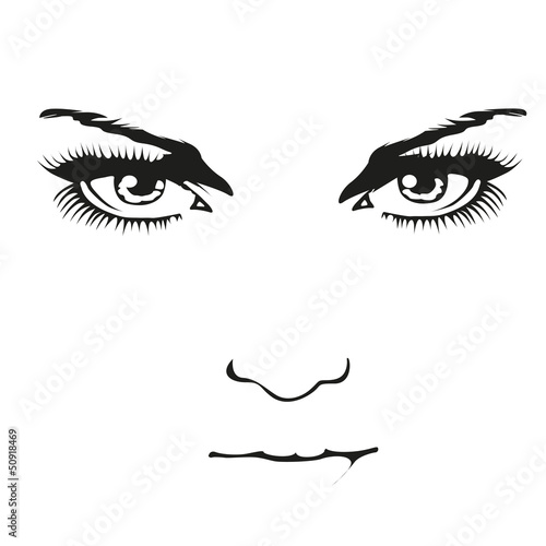 Magnificent lblack and white look