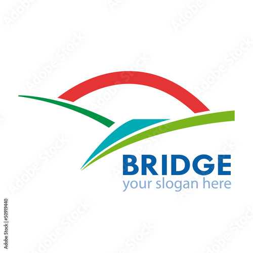 Vector Logo Bridge