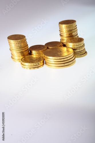 Lot of Gold coins for saving