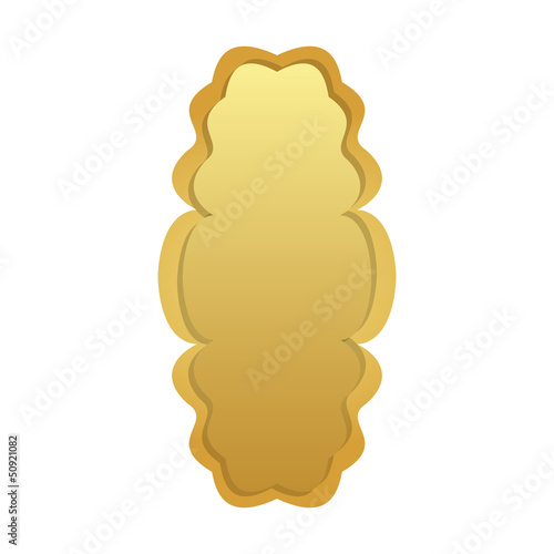 gold banner