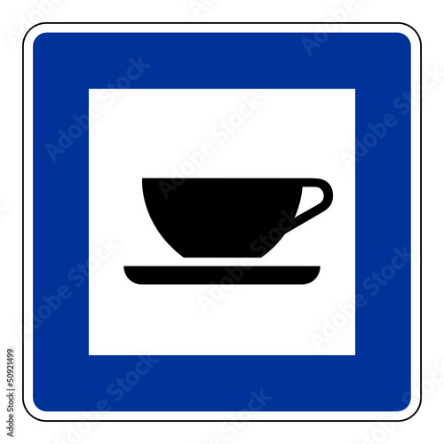 Autobahnkiosk – Verkehrszeichen StVO