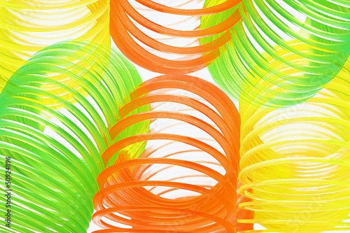 Photography Colorful Slinkies
