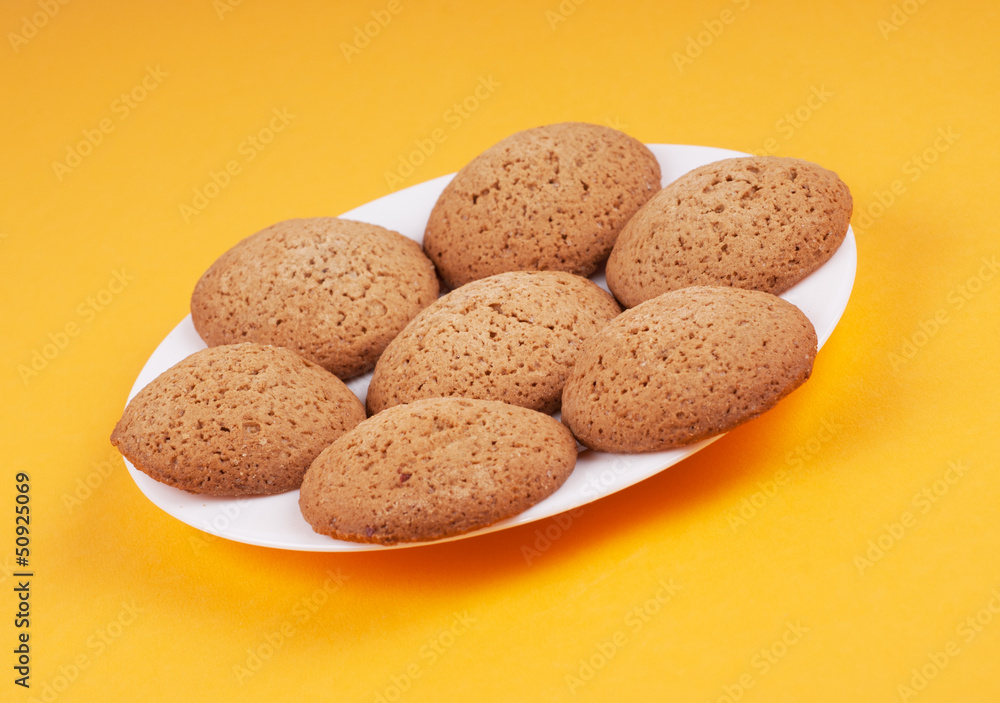 cookie on a plate cookie on a plate