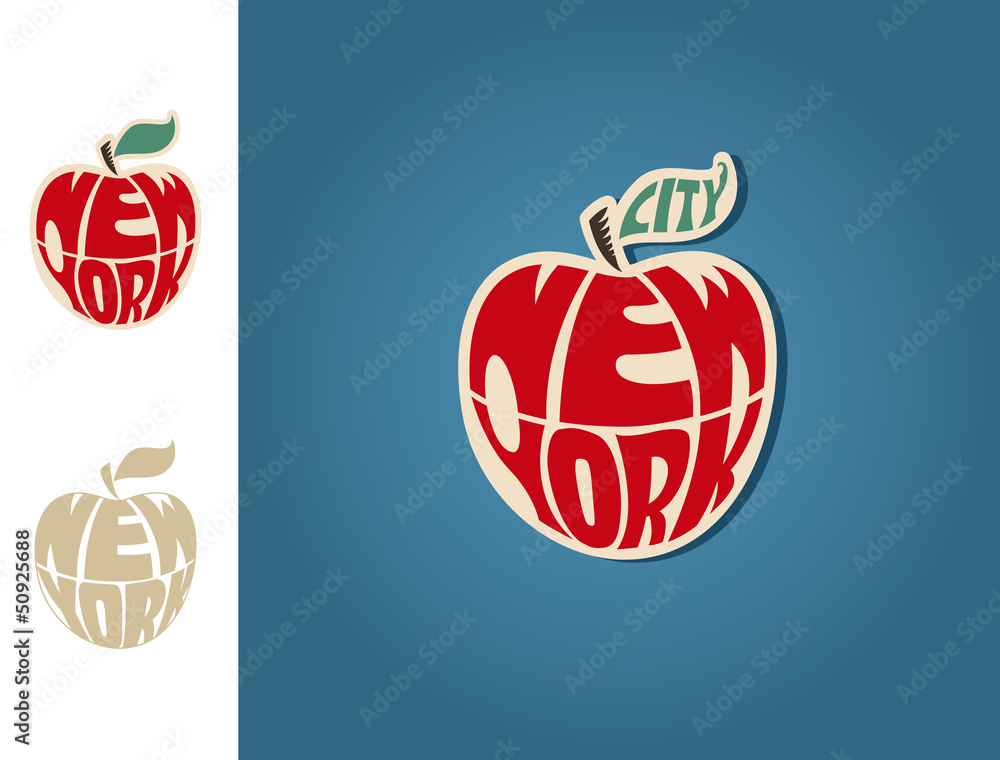 Naklejka premium New York City sticker