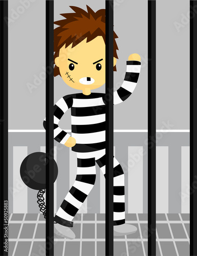 Criminal Behind Bar