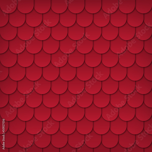 Schindeln Rot
