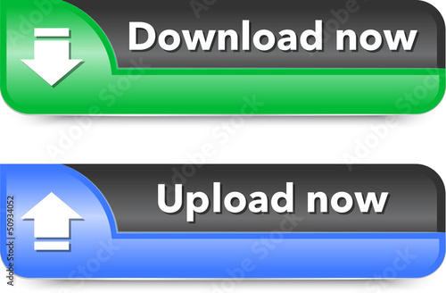 Download and upload web design elements