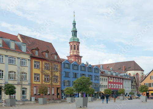 Old Market square (Alter Marktplatz), Offenburg, Germany