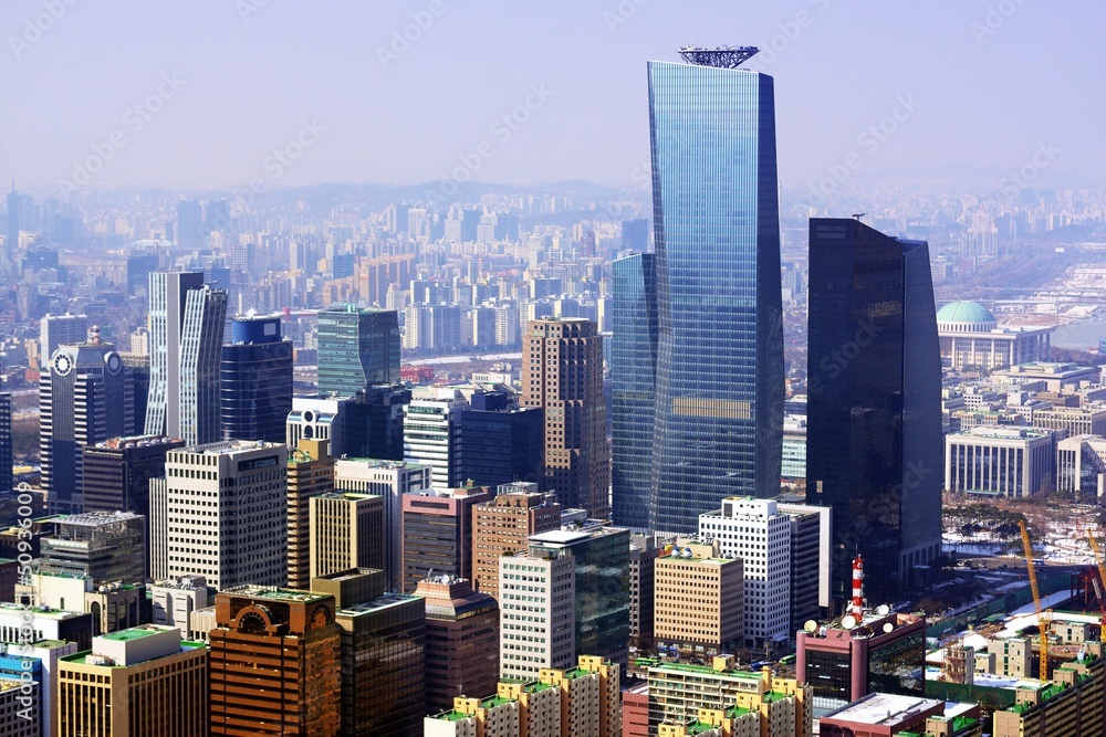 Fototapeta premium City of Seoul Korea