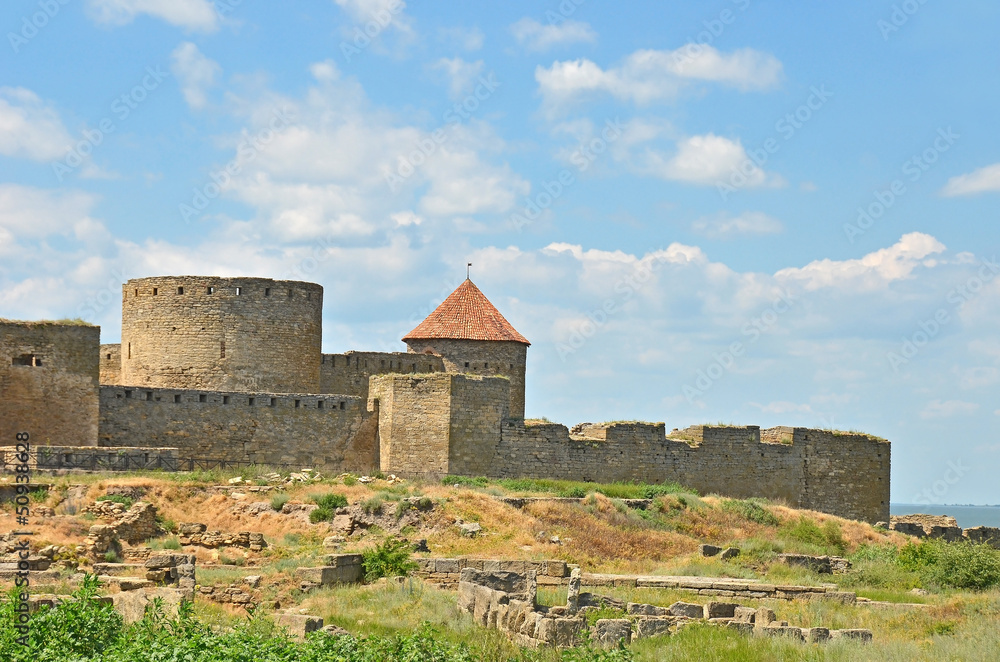 Ancient Akkerman fortress at Belgorod-Dnestrovsky, Ukraine