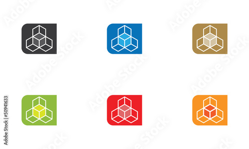 Pack logo cubes