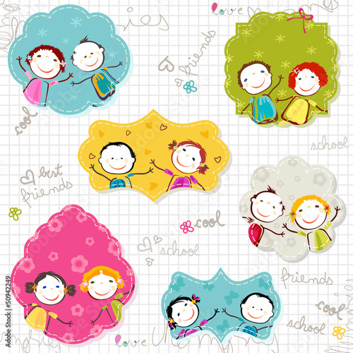 happy children frames