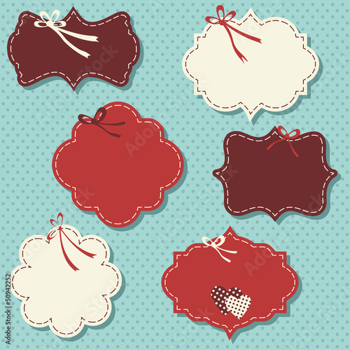 vintage labels for christmas