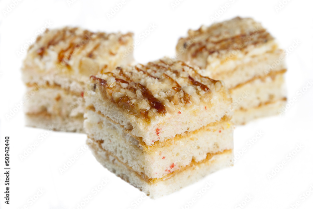 cake isolated on white background cake isolated on white background