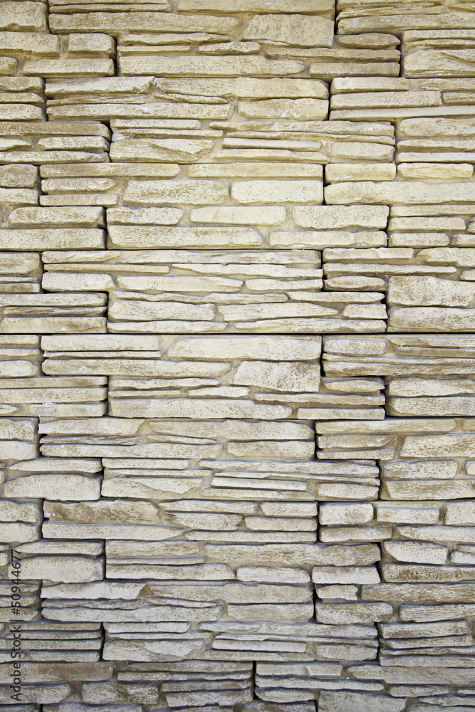 Decorated stone wall Decorated stone wall