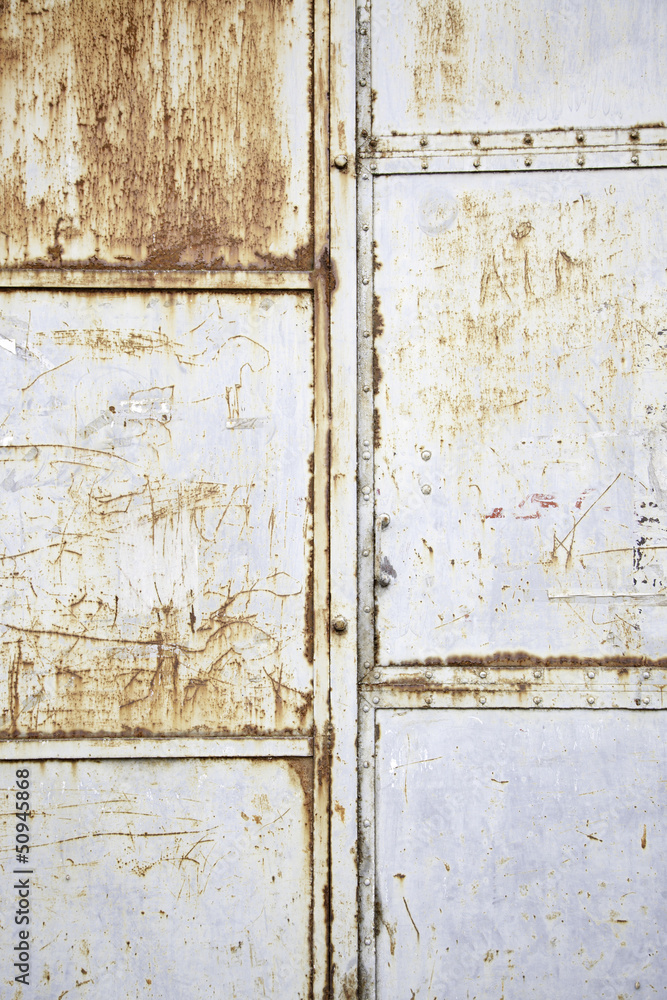 Naklejka premium Rusty metal background
