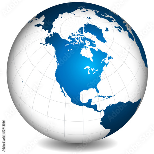 America Globe