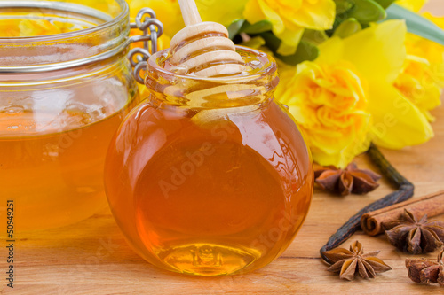 floral honey photo