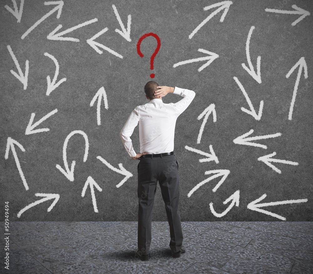 Φωτογραφία Difficult choices of a businessman