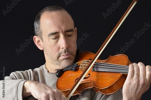 Man playing violin