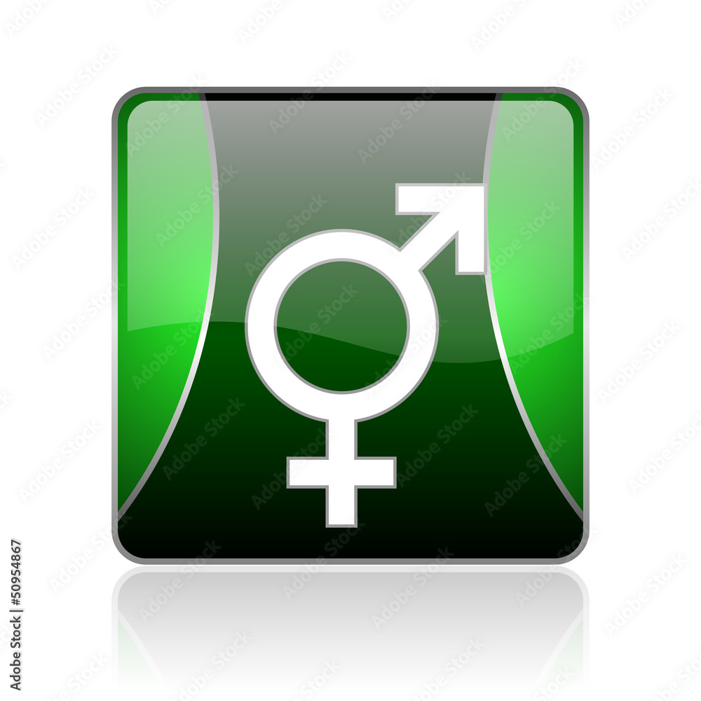 sex black and green square web glossy icon sex black and green square web glossy icon