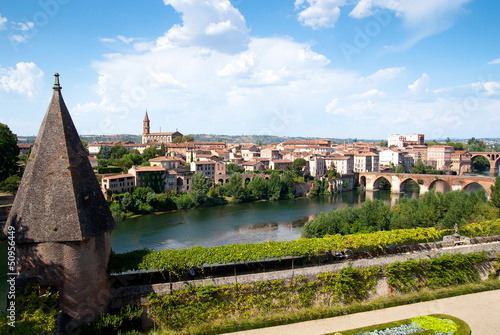 Landscape of Albi, France photo