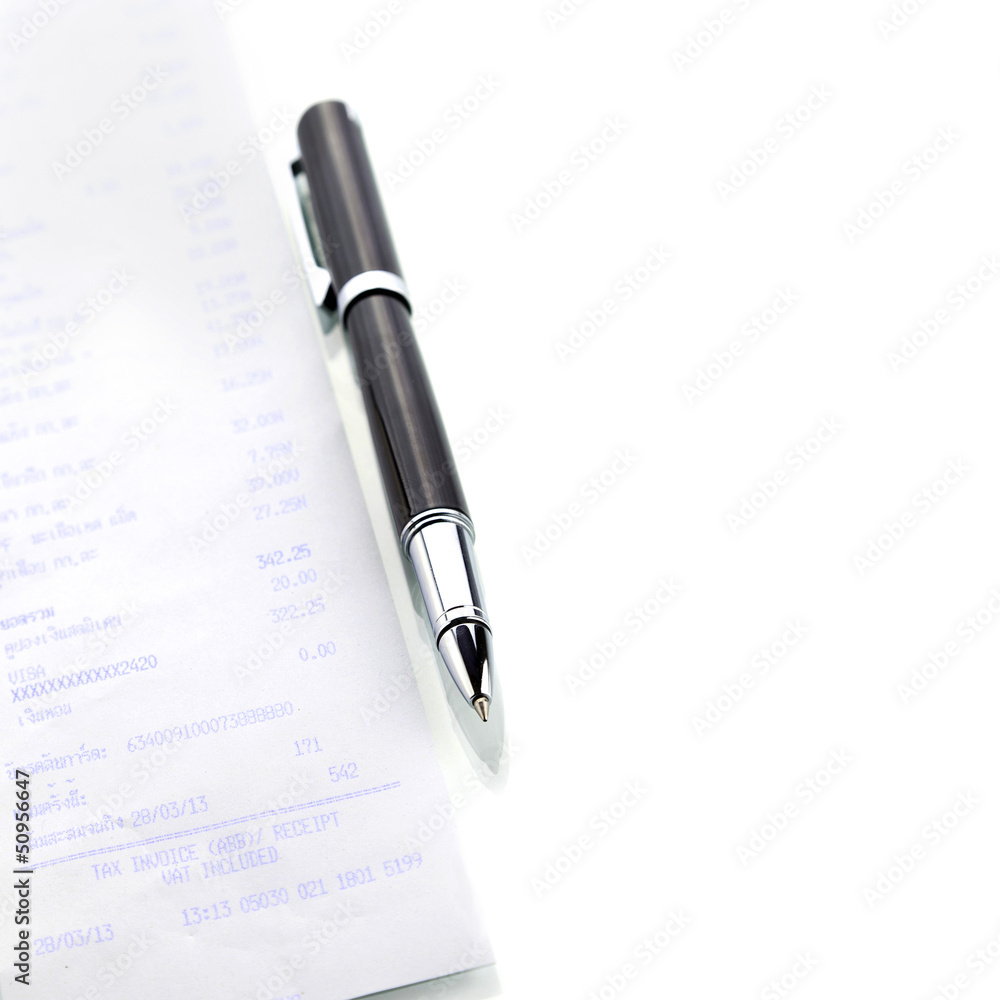 Pen and Shopping list Pen and Shopping list