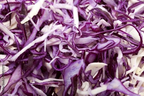 White and Red Cabbage