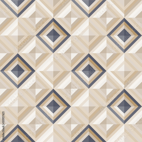 Fashion pattern with square diamonds
