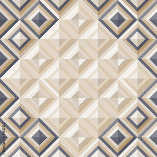 Fashion pattern with square diamonds