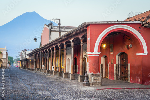 Colonial buildings Antigua, Guatemala