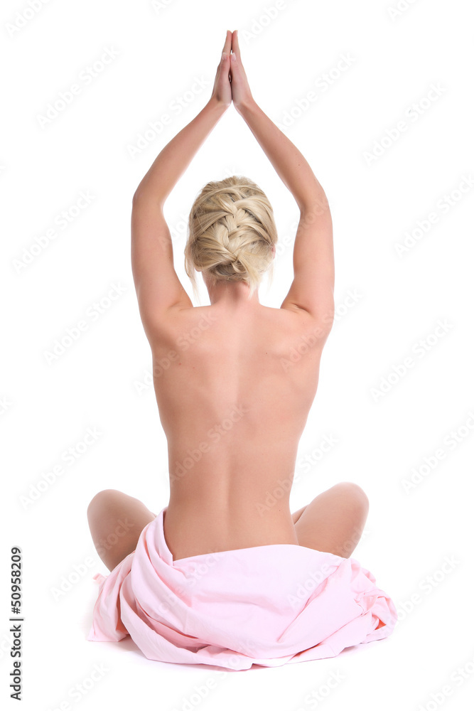 Obraz premium yoga figur