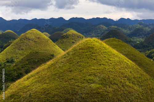Chocolate Hills, Bohol Island, Philippines photo