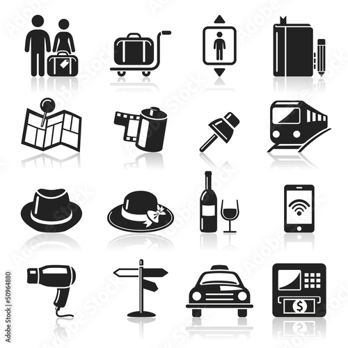 Travel icons set2. vector eps 10