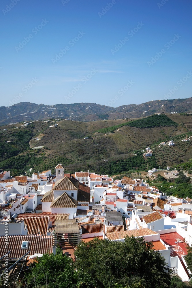 White village, Frigiliana, Andalusia © Arena Photo UK