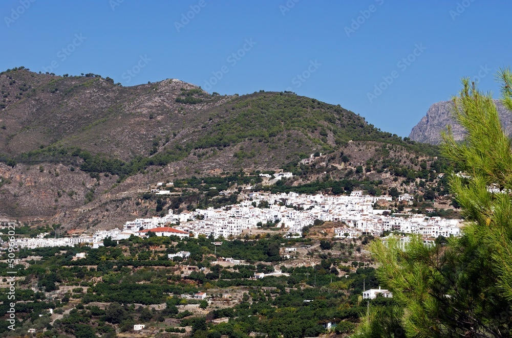 White village, Frigiliana, Andalusia © Arena Photo UK