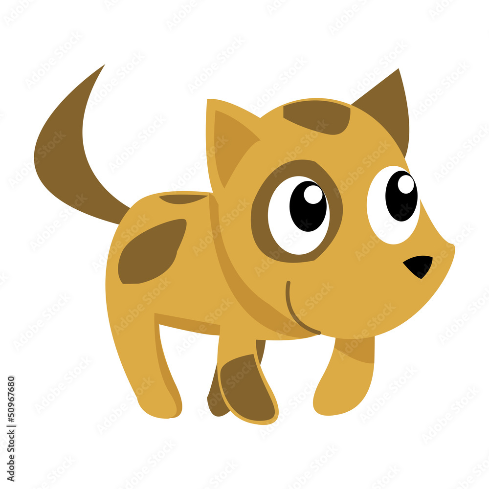 茶色の犬 茶色の犬