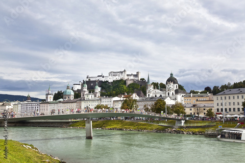 panorama of Salzburg. Austria