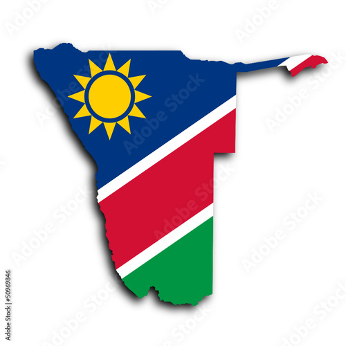 Map of Namibia