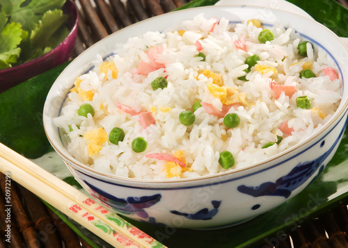 Canvastavla riz cantonais
