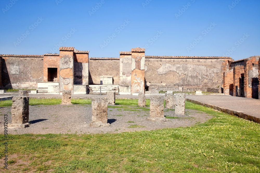 Pompeii. Town square